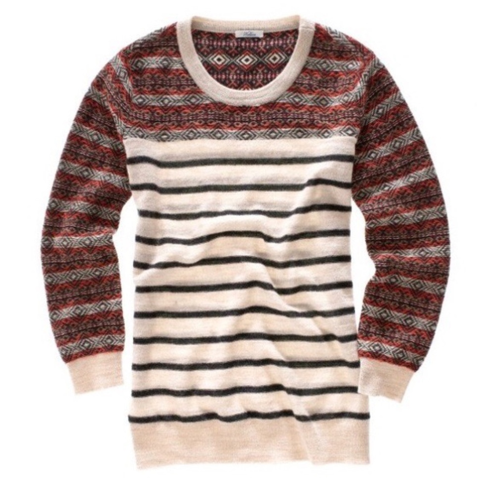 ISO Madewell Wallace Rustic Lodge Sweater